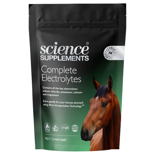 Complete Electrolytes Horse Electrolyte Supplement - 4.4lbs (2kg) Powder