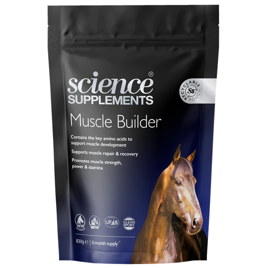 Muscle Builder Horse Muscle Building Supplement - 1.8lbs (0.8kg) Powder
