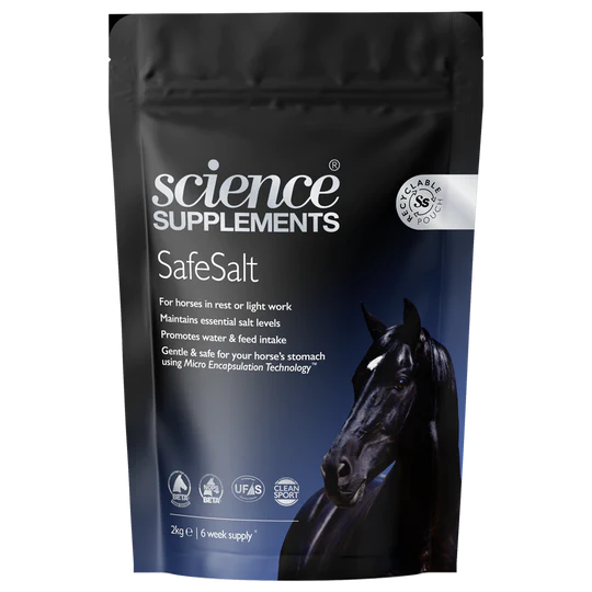 SafeSalt Horse Salt Supplement - 4.4lbs (2kg) Powder