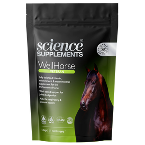 WellHorse Veteran Horse Feed Balancer - 3.5lbs (1.6kg) Powder
